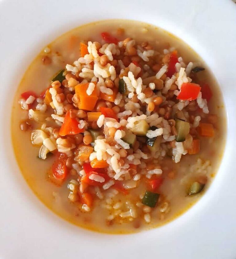 Arroz con verduras